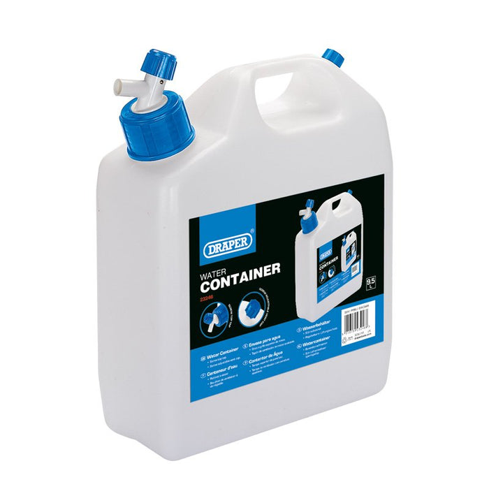 Draper Tools Water Container with Tap (9.5L)