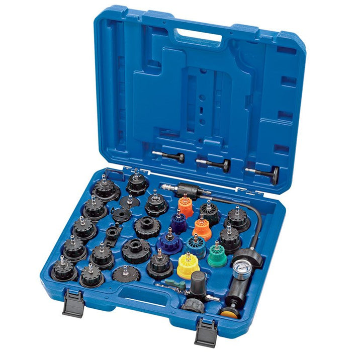 Draper Tools Radiator and Cap Pressure Test Kit (33 Piece)