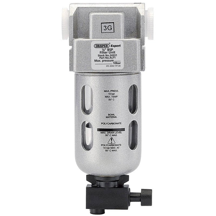 Draper Tools Expert 1/4 BSP Filter Unit