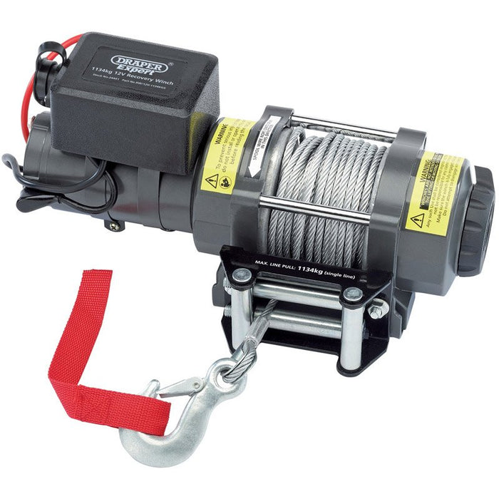 Draper Tools Expert 1134kg 12V Recovery Winch