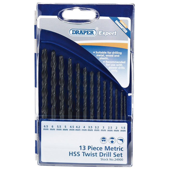 Draper Tools Metric Drill Set (13 Piece)