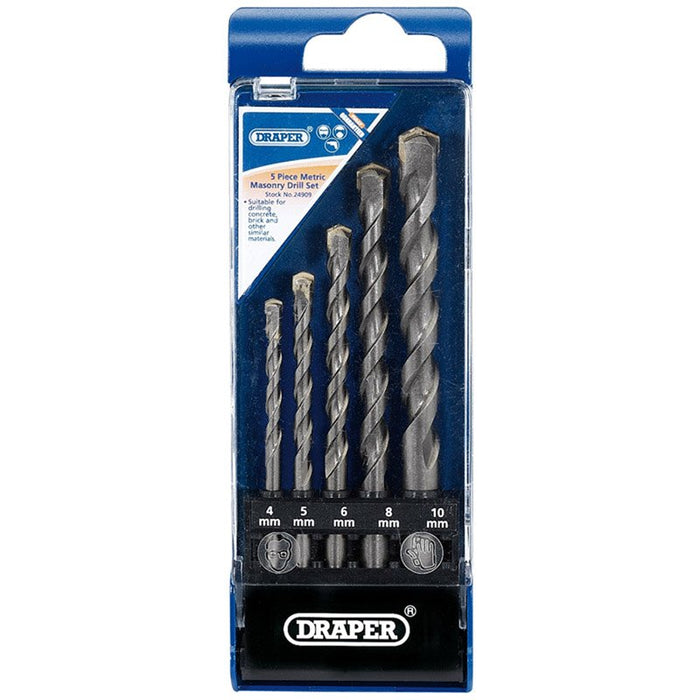Draper Tools Metric Masonry Drill Set (5 Piece)