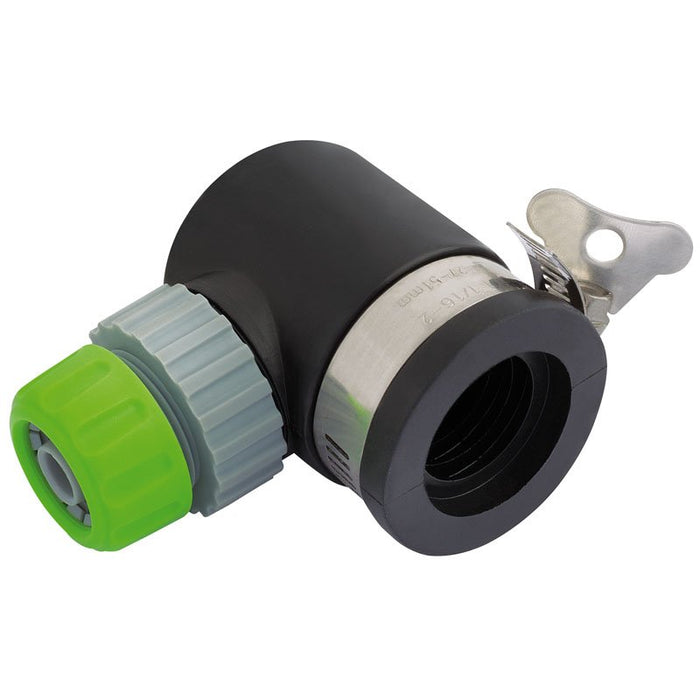 Draper Tools 90&deg; Right Angle Lock on Tap Connector