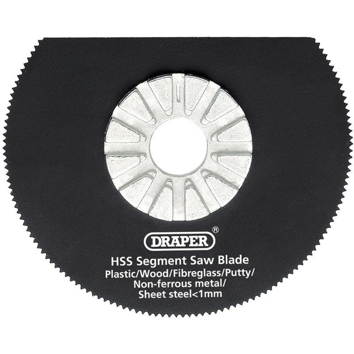 Draper Tools HSS Segment Saw Blade 63mm Dia. x 18tpi