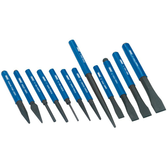 Draper Tools Cold Chisel and Punch Set (12 Piece)