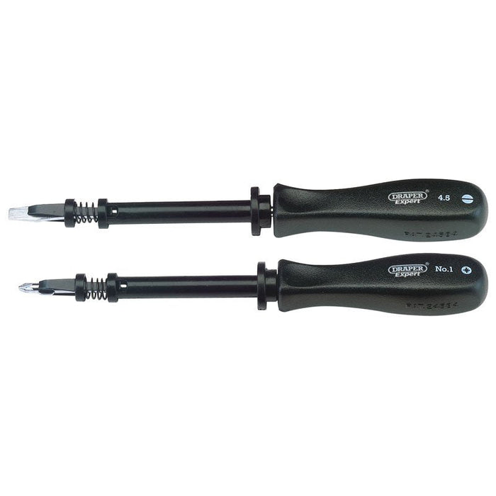 Draper Tools Screw Holding Mechanics Screwdriver Set (2 Piece)