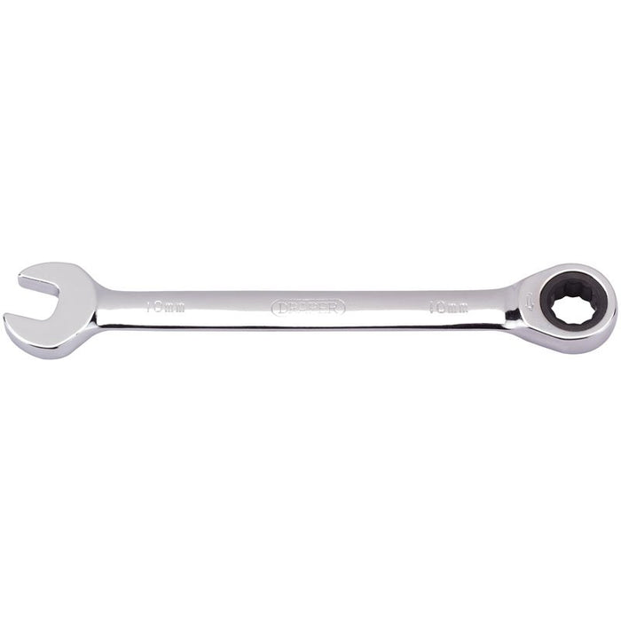 Draper Tools 10mm Metric Ratcheting Combination Spanner