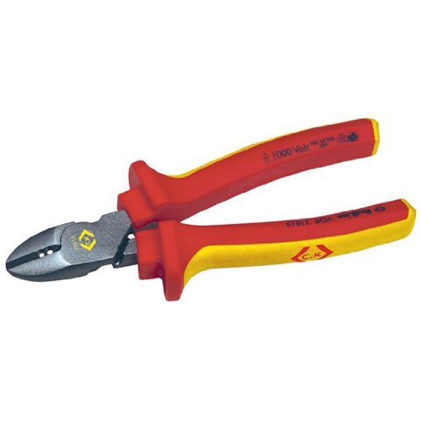 CK RedLine VDE Side Cutters With Wire Stripping Notches 160mm