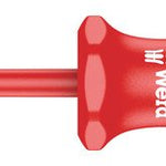 Wera 3160 VDE Slotted Screwdriver Stainless 0.5x3x80mm 022729