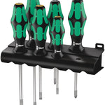Wera Kraftform Plus SL/PZ Screwdriver Set & Rack 6 Pce 105656