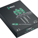 Wera 334/355 Screwdriver Set Kraftform Plus Lasertip & Rack 6 Pce 007681