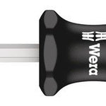 Wera 334 Slotted Screwdriver 0.6x3.5x75mm 007670