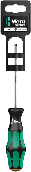 Wera 335 Slotted Screwdriver 1x5.5x125mm 100044