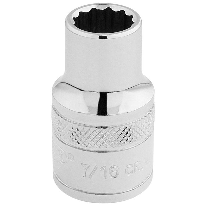 Draper Tools 1/2 Square Drive Hi-Torq® 12 Point Socket (7/16)