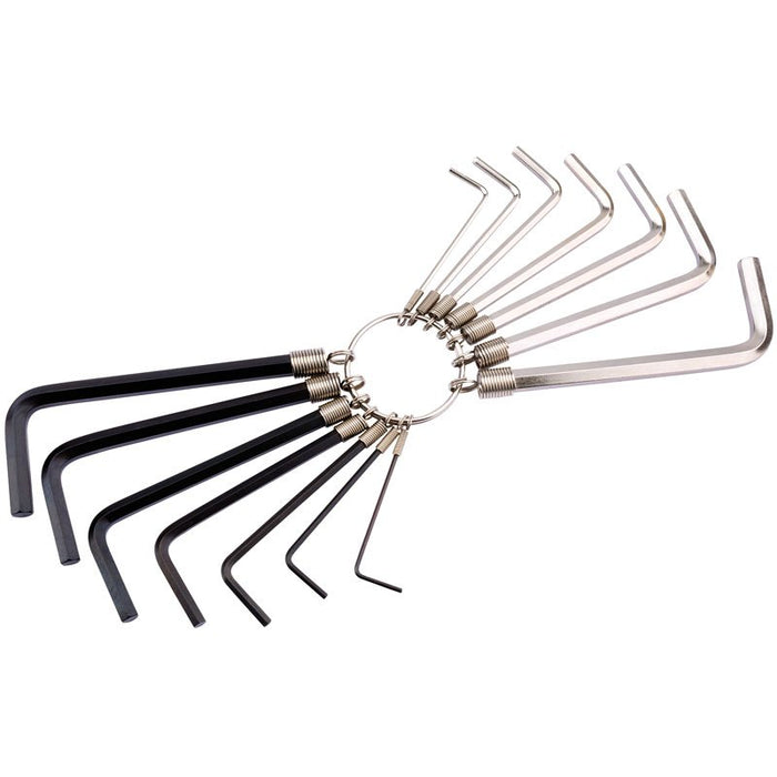 Draper Tools Metric/Imperial Hexagon Key Set (14 Piece)