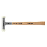Halder Soft-Face Mallet Non-Rebound Hickory Handle Ø 25mm Nylon Rounded Insert 325g
