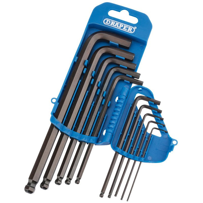 Draper Tools Imperial Hexagon and Ball End Hexagon Key Set (10 Piece)