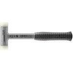 Halder Soft-Face Mallet Non-Rebound Break-Proof Steel Tube Handle Ø 30mm Nylon 585g