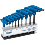 Draper Tools Metric T-Handle Hexagon Key Set (10 Piece)