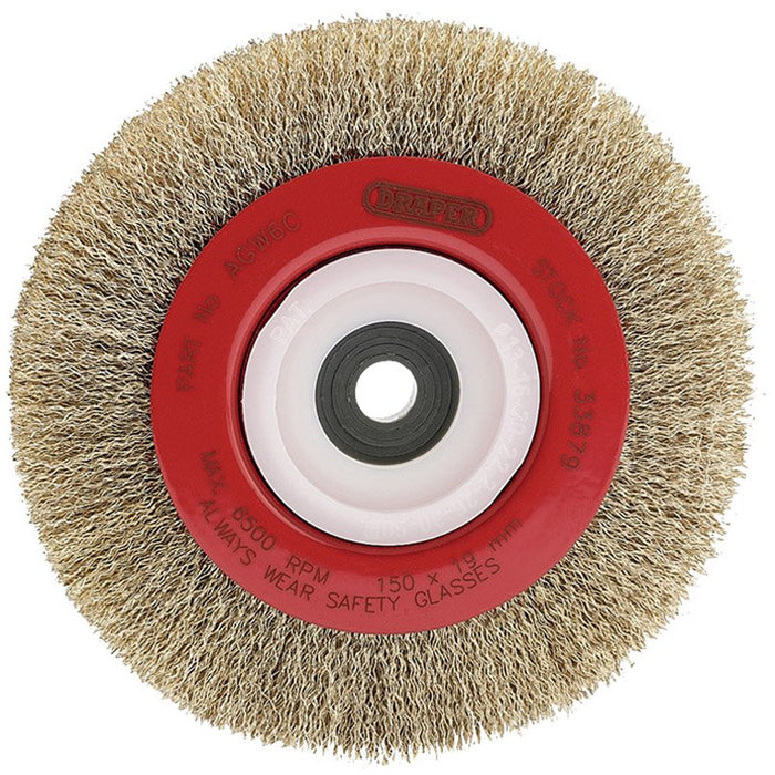 Draper Tools 150mm Crimped Steel Wire Wheel