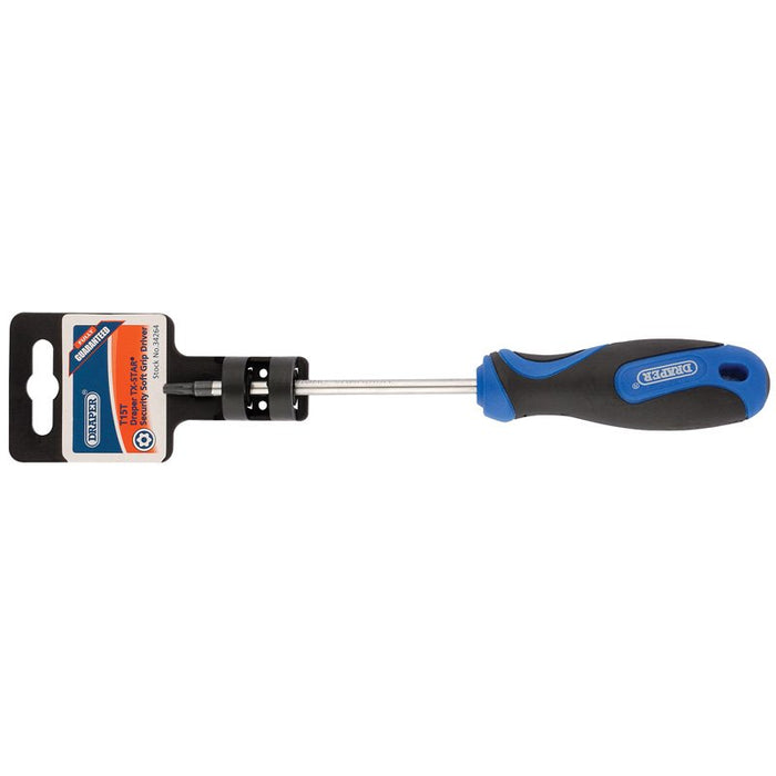 Draper Tools Soft Grip T15 Draper TX-STAR® Security Screwdrivers
