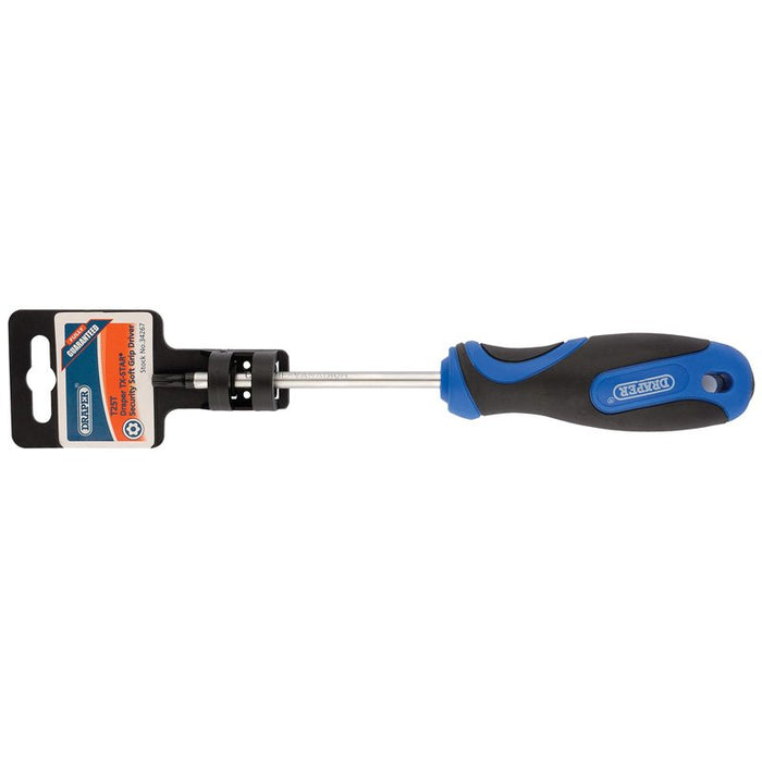 Draper Tools Soft Grip T25 Draper TX-STAR® Security Screwdrivers