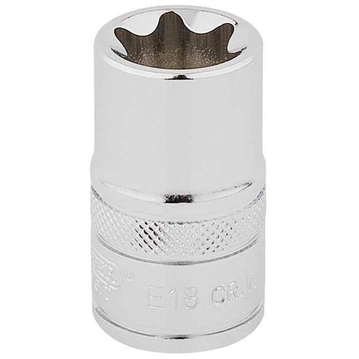 Draper Tools 1/2 Square Drive Draper TX-STAR® Socket (E18)