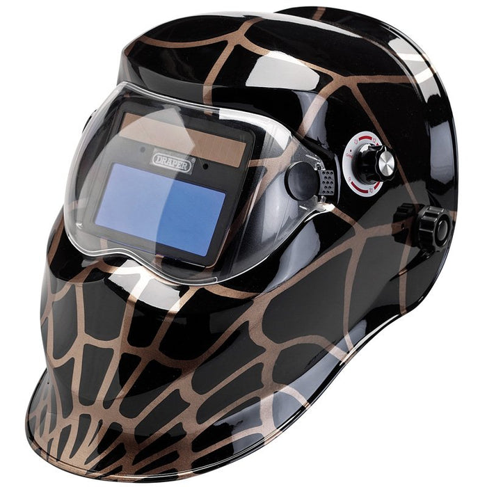 Draper Tools Solar Powered Auto-Varioshade Welding and Grinding Helmet