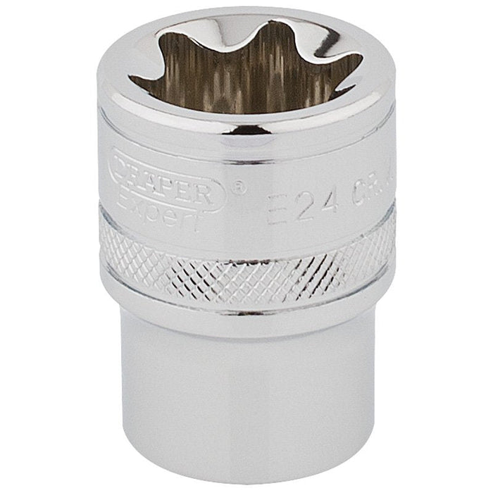 Draper Tools 1/2 Square Drive Draper TX-STAR® Socket (E24)