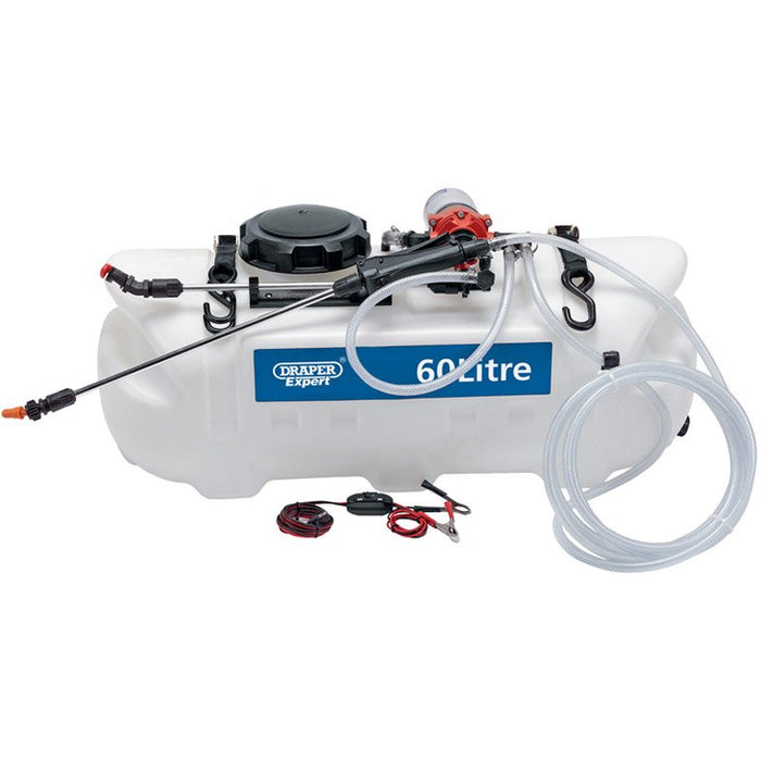 Draper Tools 12V DC ATV Spot/ Broadcast Sprayer (60L)