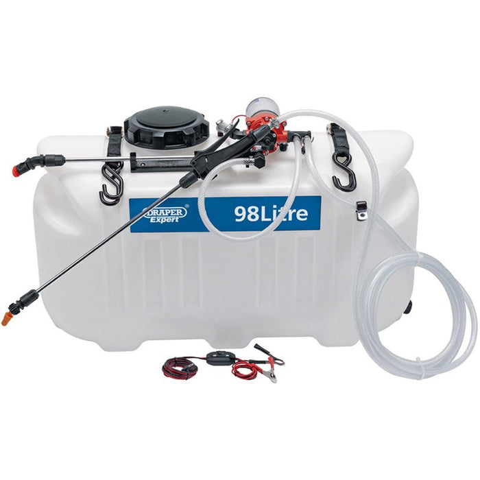 Draper Tools 12V DC ATV Spot/ Broadcast Sprayer (98L)
