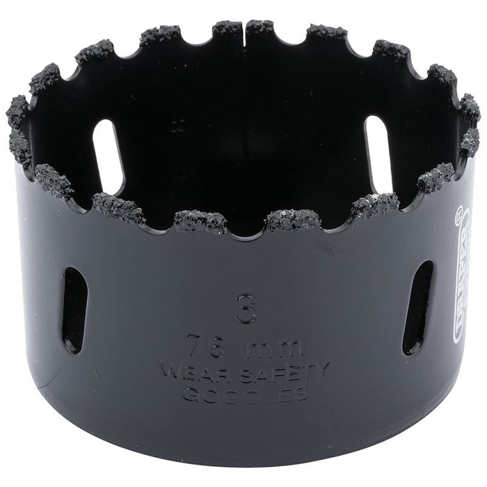 Draper Tools Expert 76mm Tungsten Carbide Grit Hole Saw