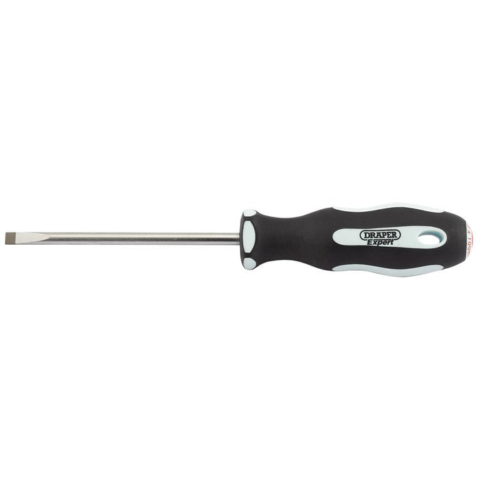 Draper Tools Plain Slot 5.5 x 100mm Soft Grip Parallel Tip Screwdrivers