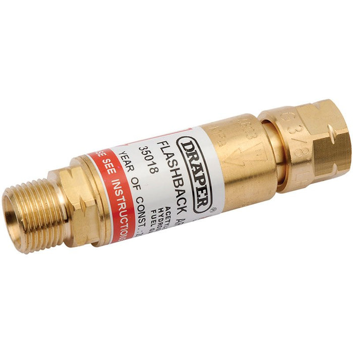 Draper Tools In-Line Fuel Flashback Arrestor