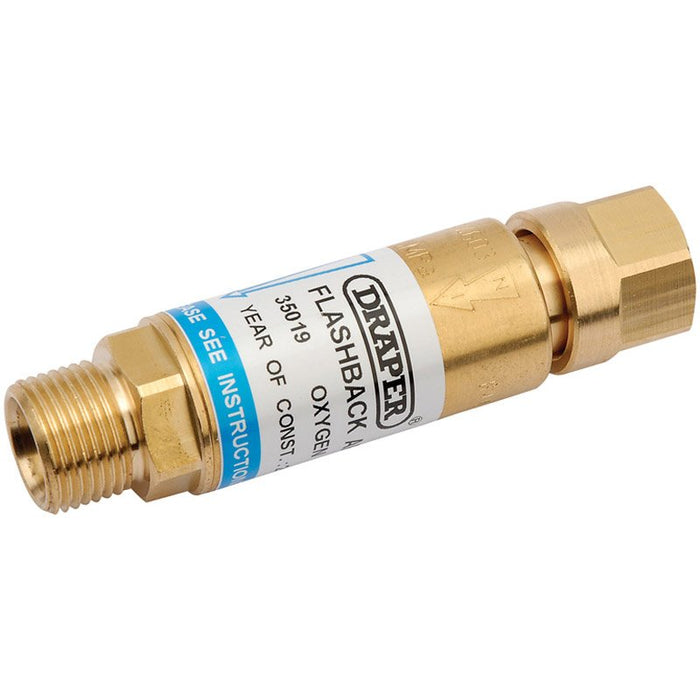 Draper Tools In-Line Oxygen Flashback Arrestor