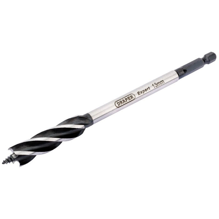 Draper Tools 4 Fluted 13 x 165mm Auger Bits