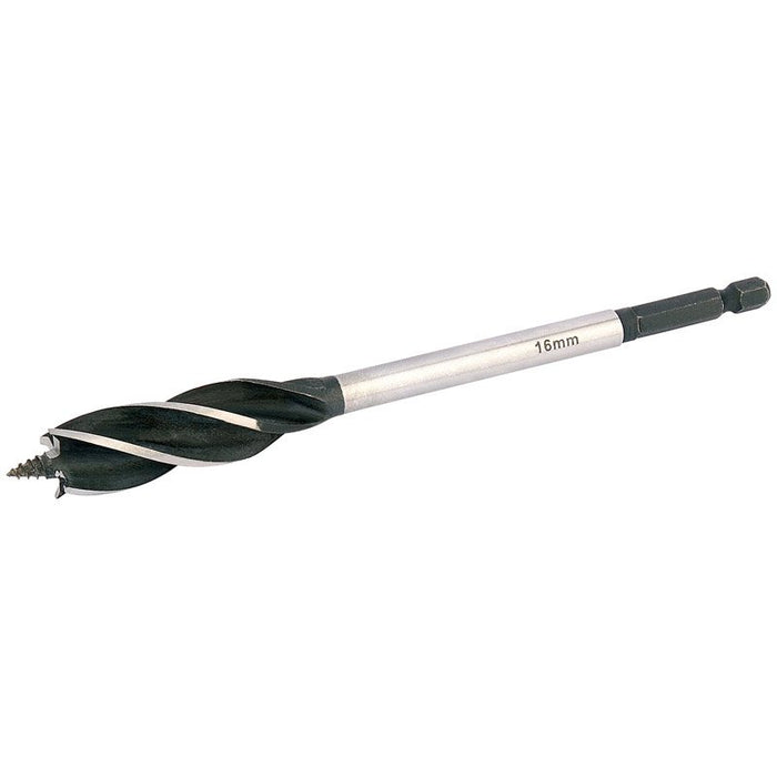 Draper Tools 4 Fluted 16 x 165mm Auger Bits