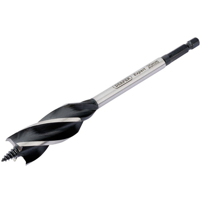 Draper Tools 4 Fluted 20 x 165mm Auger Bits