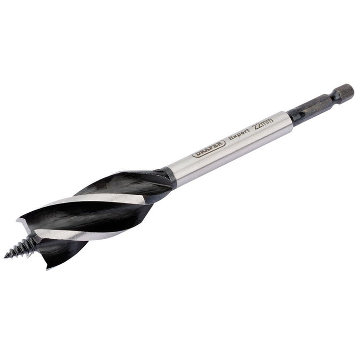 Draper Tools 4 Fluted 22 x 165mm Auger Bits
