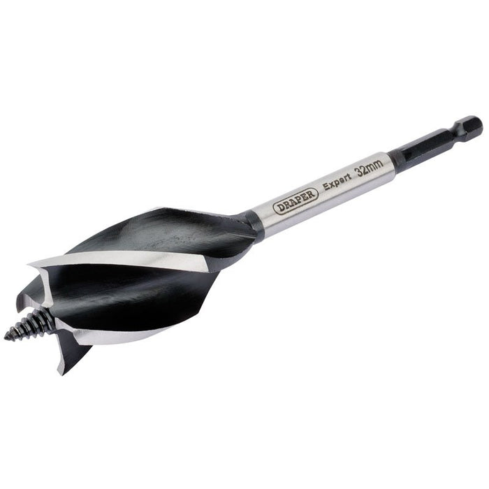 Draper Tools 4 Fluted 32 x 165mm Auger Bits