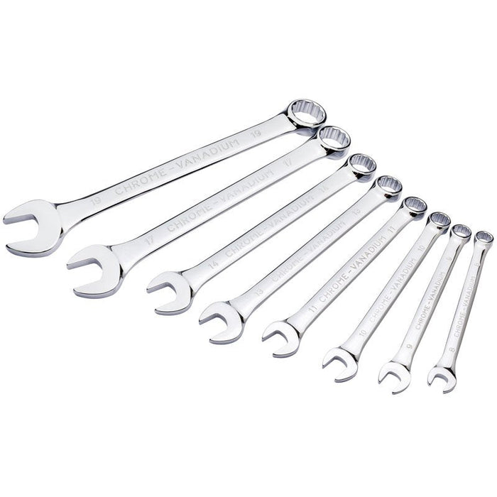 Draper Tools Draper HI-TORQ® Metric Combination Spanner Set (8 Piece)