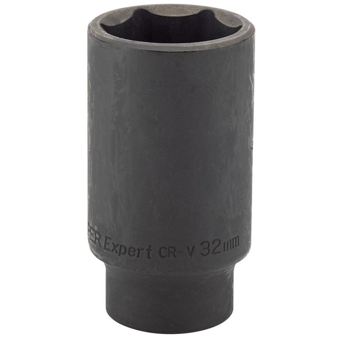 Draper Tools Expert 32mm 1/2 Square Drive Deep Impact Socket