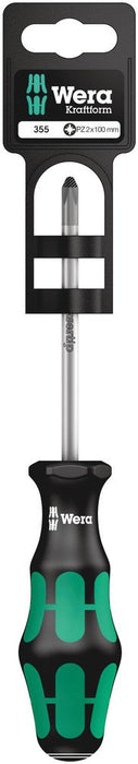 Wera 355 Pozidriv Screwdriver PZ 0x60mm 100055