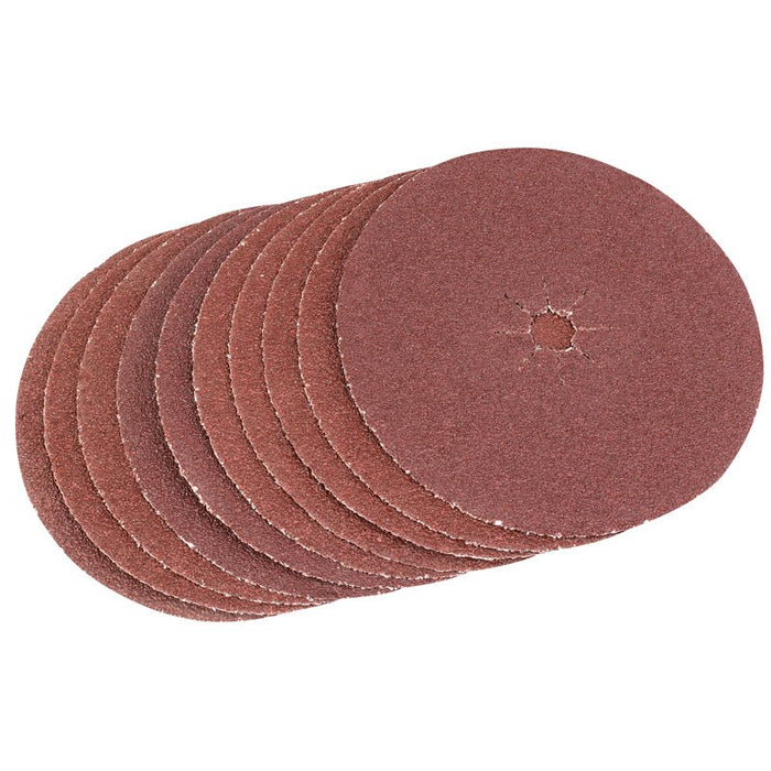 Draper Tools 125mm Assorted Grade Aluminium Oxide Sanding Discs (Pack of 5)