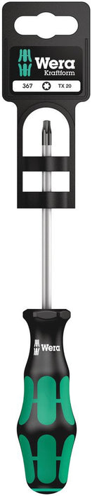 Wera 367 TorxÂ® Screwdriver TX 20x100mm 100062