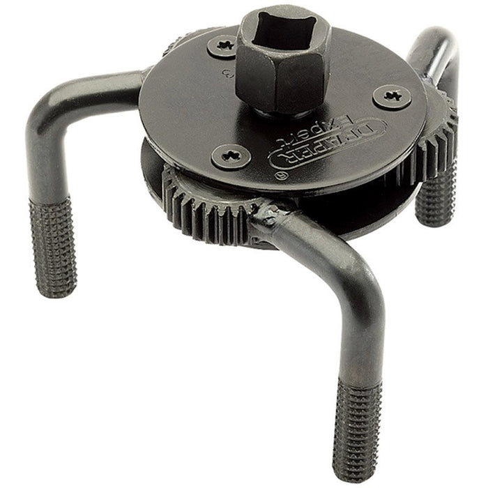 Draper Tools Expert 75 - 120mm Capacity Three Leg Oil Filter Wrench
