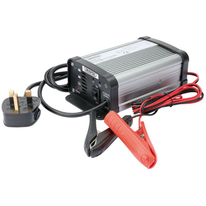 Draper Tools 6/12V 6A Intelligent Battery Charger