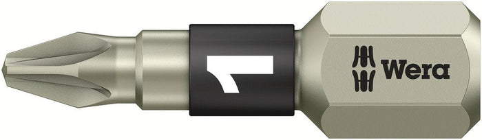 Wera 3855/1 Stainless Pozi Torsion Bit PZ 1x25mm 071020