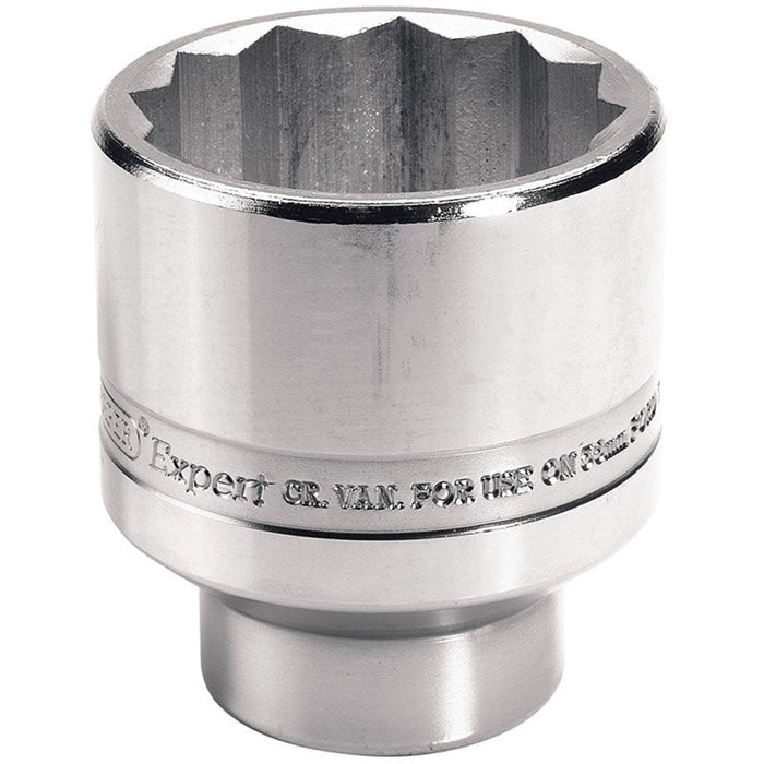 Draper Tools Expert 65mm 3/4 Square Drive Hub Nut Socket