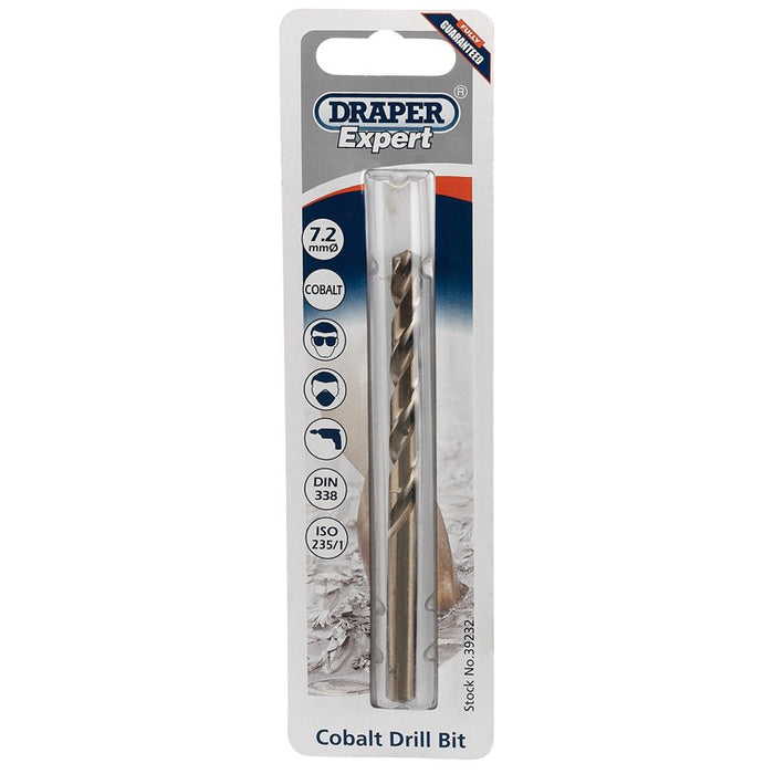Draper Tools Expert 7.2mm HSS Cobalt Drill